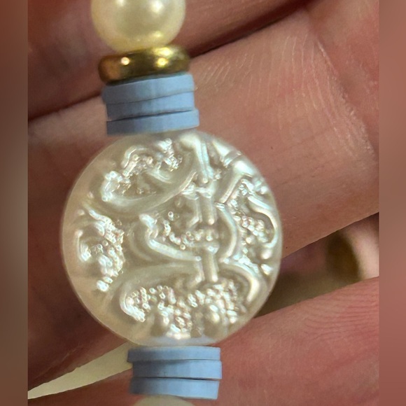 Goddess in Gold & Blue bracelet - Picture 11 of 13